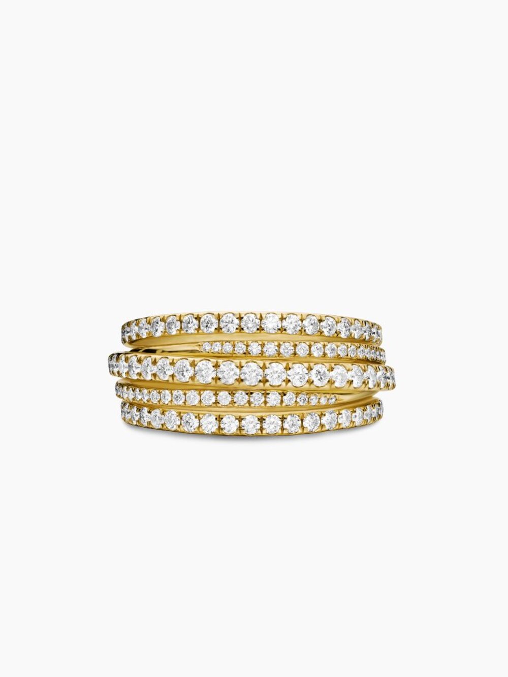 David Yurman 18k Diamond Ring